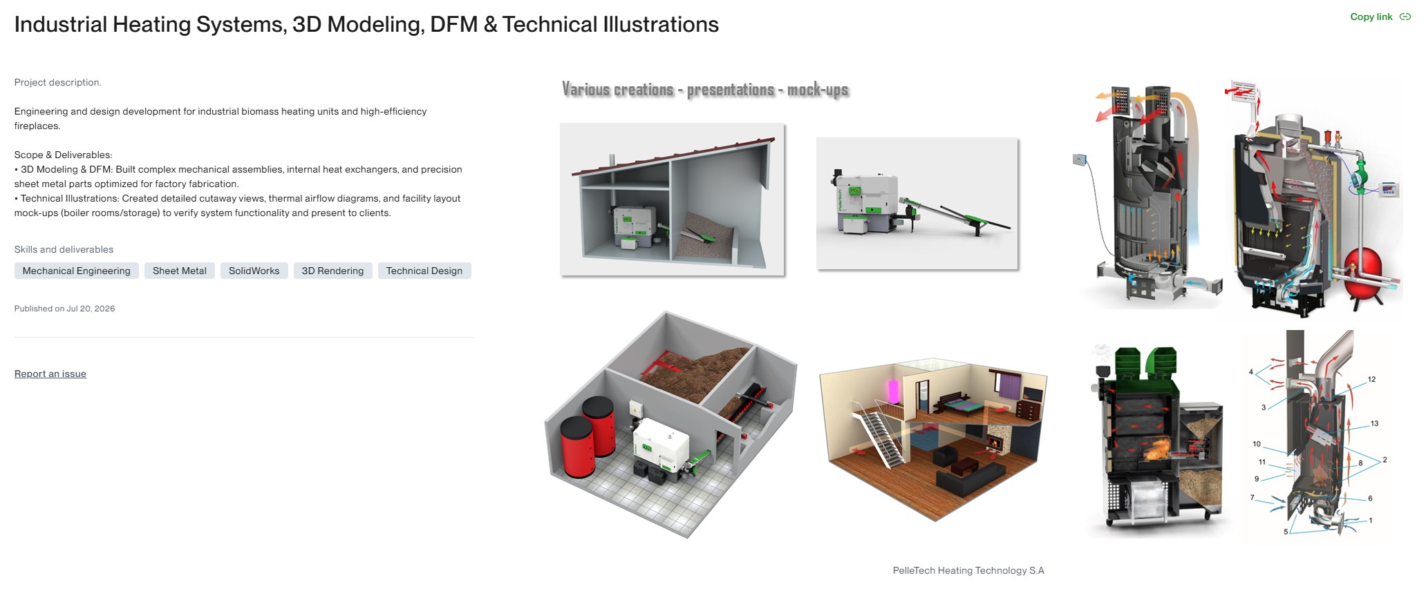 Freelance delivery screenshot